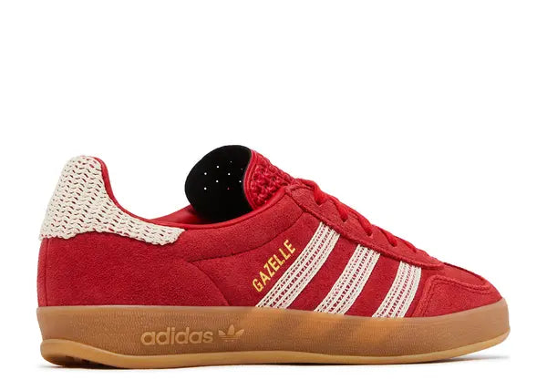 Adidas Gazelle Indoor Better Scarlet Wonder White Gum Back