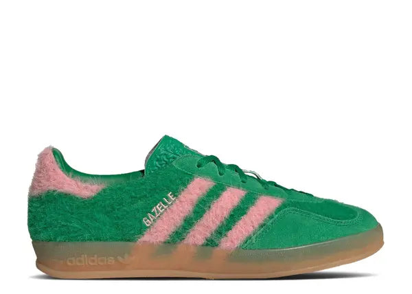 Adidas Gazelle Indoor Green Glow Pink