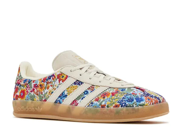 Adidas Gazelle Indoor Liberty London Floral Embroidery Front