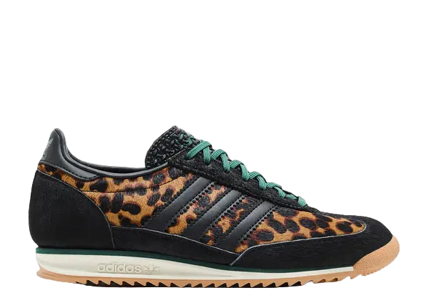 Adidas SL 72 OG Leopard Print Collegiate Green Side