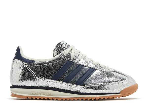Adidas SL 72 OG Silver Metallic Collegiate Navy Side