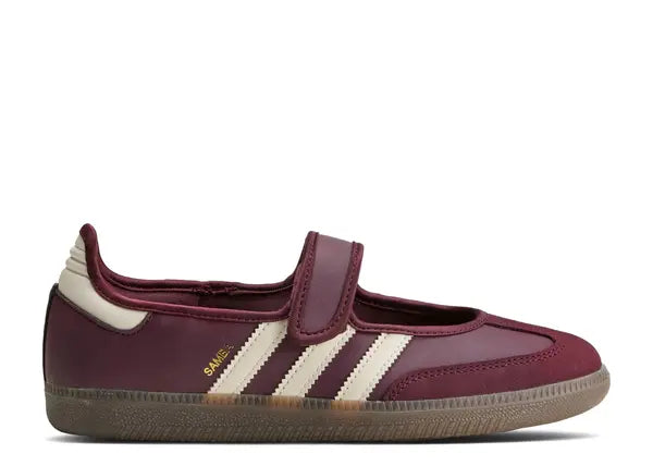 Adidas Samba Jane Maroon Cream White