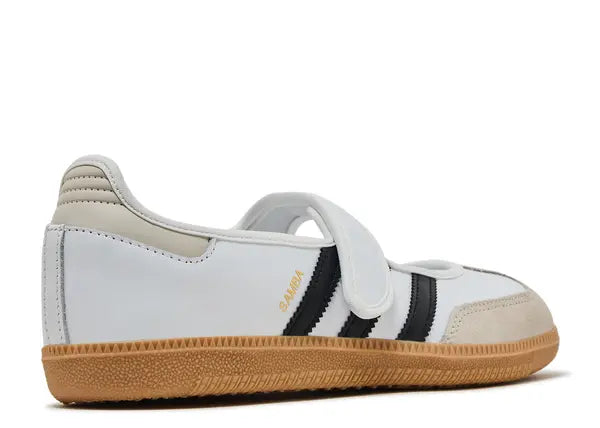 Adidas Samba Jane White Black Gum Back
