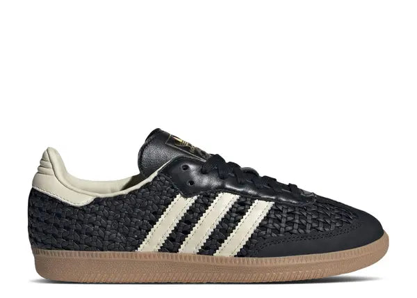 Adidas Samba OG Basketweave Black Cream White