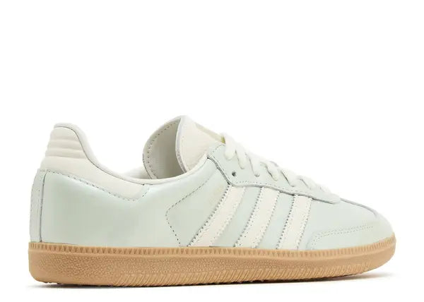 Adidas Samba OG Linen Green Metallic Back