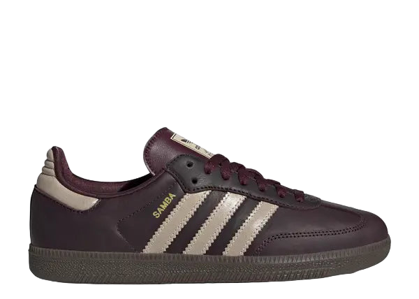 Adidas Samba OG Maroon Crystal Sand