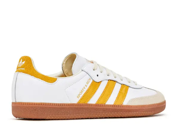 Adidas Samba Sporty & Rich White Bold Gold Back