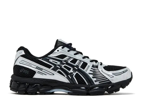 Asics Gel-Kayano 12.1 Black Pure Silver Side