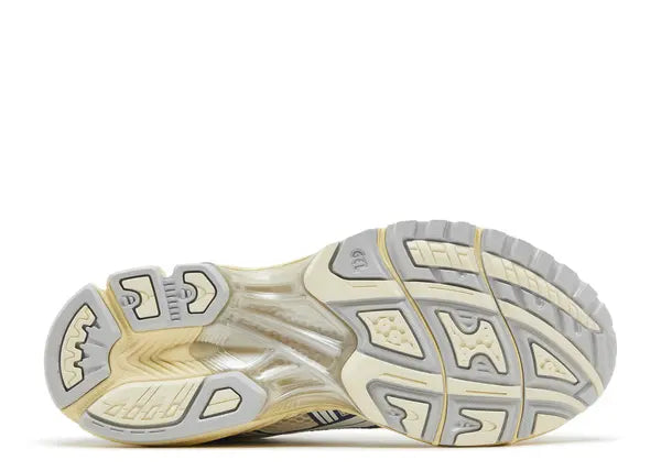 Asics Gel-Kayano 14 Cream Metallic Blue Bottom
