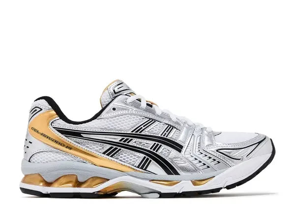 Asics Gel-Kayano 14 White Pure Gold Side