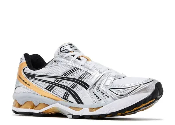 Asics Gel-Kayano 14 White Pure Gold Front