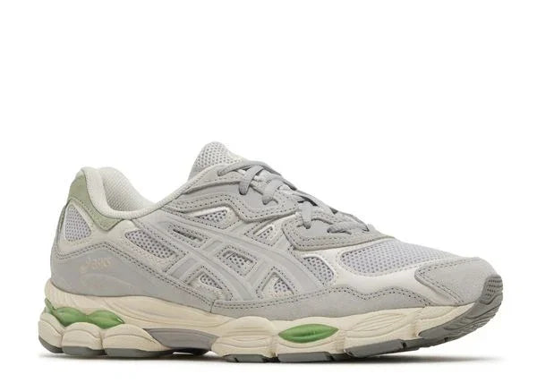Asics Gel-NYC Cloud Grey Green Front