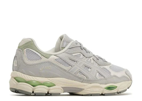Asics Gel-NYC Cloud Grey Green Back