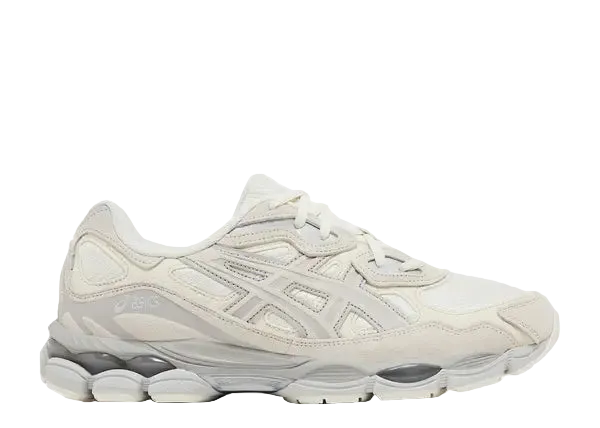Asics Gel-NYC Cream Grey Side