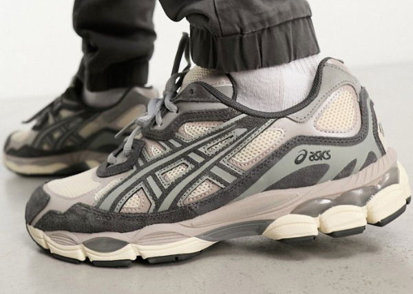 Asics Gel-NYC Steel Grey Carrier Grey Outfit