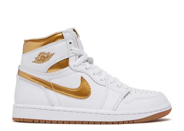 Jordan 1 High OG Metallic Gold Side