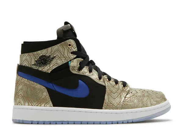 Jordan 1 High Zoom Air CMFT Gold Laser Side