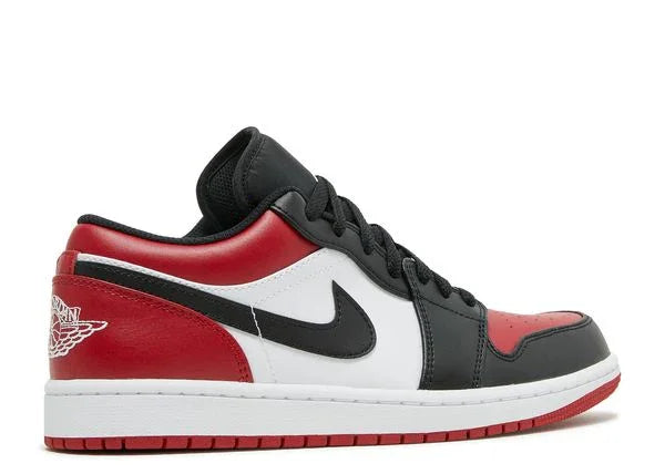 Jordan 1 Low Bred Toe Back