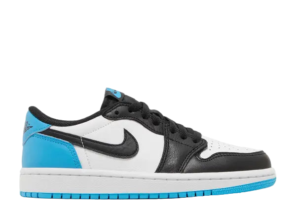 Jordan 1 Low OG Black Dark Powder Blue