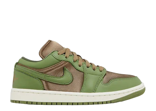 Jordan 1 Low SE Brown Kelp Sky Light Olive Side
