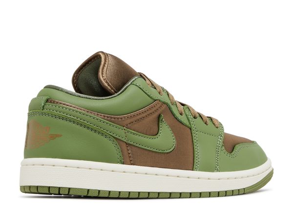 Jordan 1 Low SE Brown Kelp Sky Light Olive Back