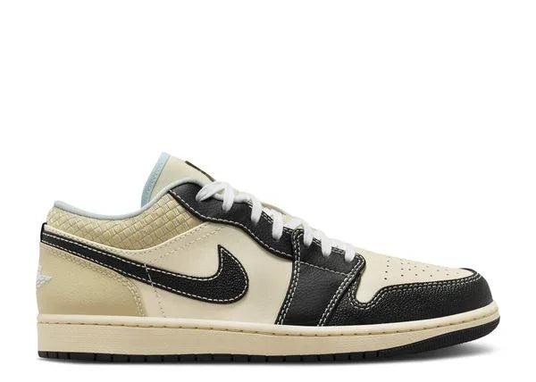 Jordan 1 Low SE Coconut Milk Black Muslin