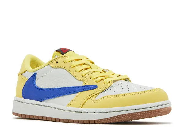 Jordan 1 Low Travis Scott Canary Front