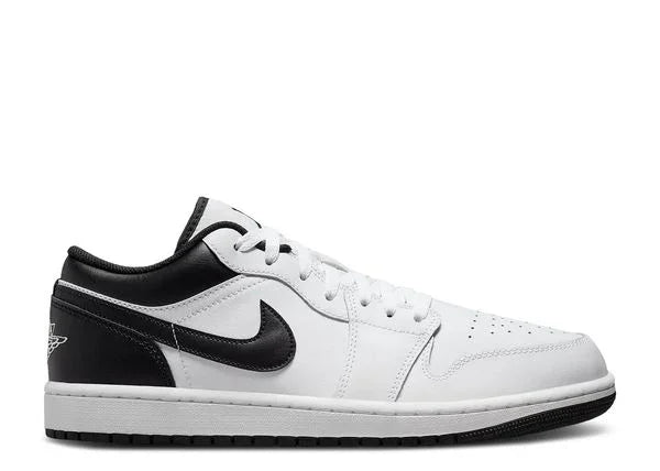 Jordan 1 Low White Black Side