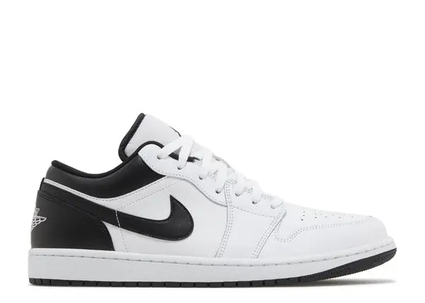 Jordan 1 Low White Black Side