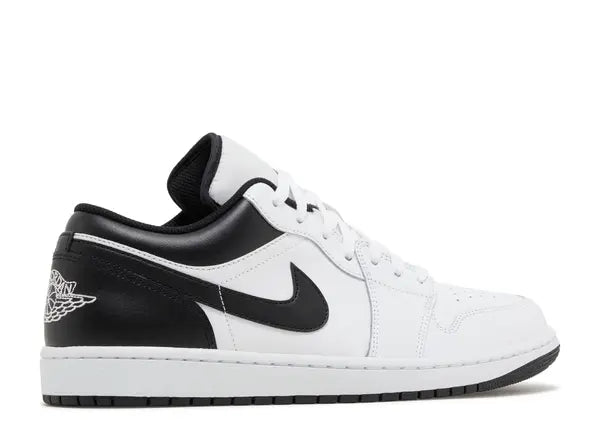 Jordan 1 Low White Black Back