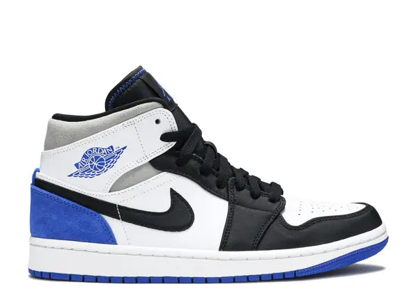 Jordan 1 Mid SE Royal Black Toe