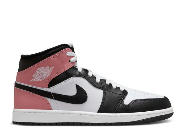 Jordan 1 Mid White Rust Pink Black