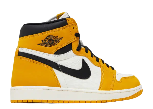 Jordan 1 Retro High OG Yellow Ochre Back