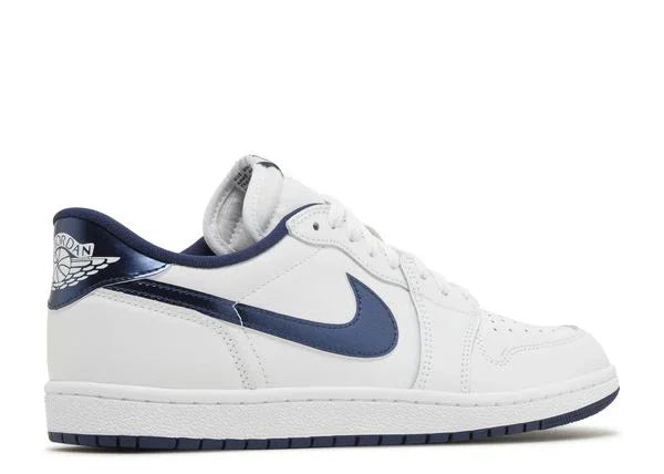 Jordan 1 Retro Low '85 Metallic Blue Back