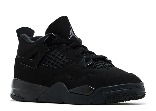Jordan 4 Retro Black Cat (2025) (TD) Front