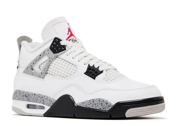Jordan 4 Retro White Cement (2025) Front