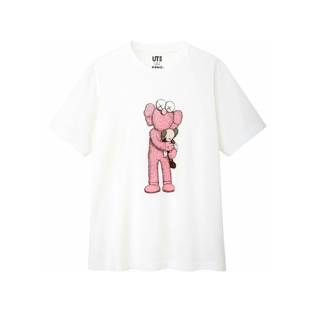 KAWS x Uniqlo Pink BFF Tee