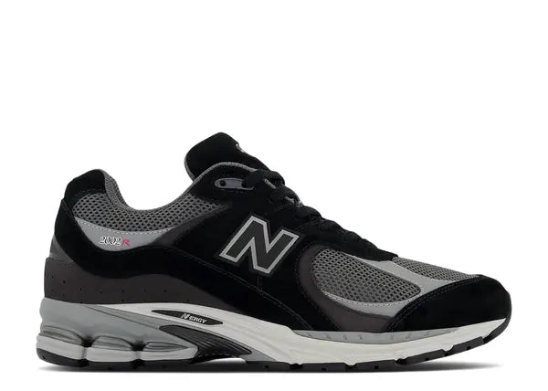 New Balance 2002R Black Castlerock Grey Side