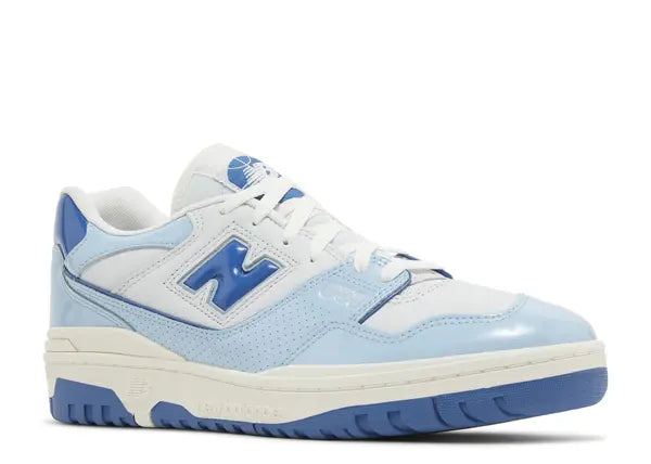 New Balance 550 Chrome Blue Patent Front