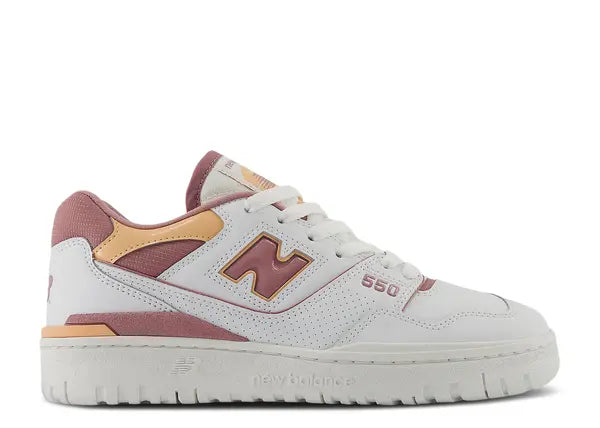 New Balance 550 Rosewood Hazy Peach Side