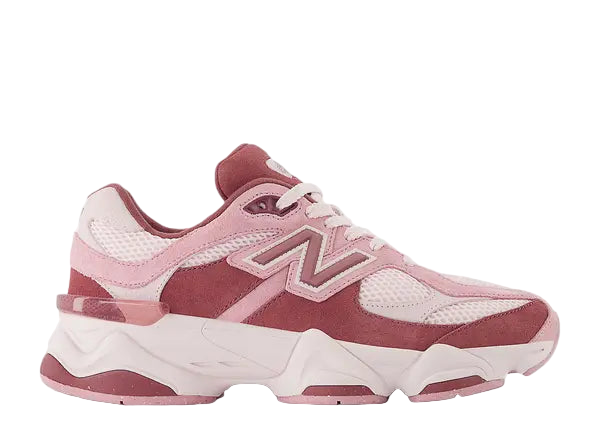 New Balance 9060 Pink Granite Washed Burgundy (GS)