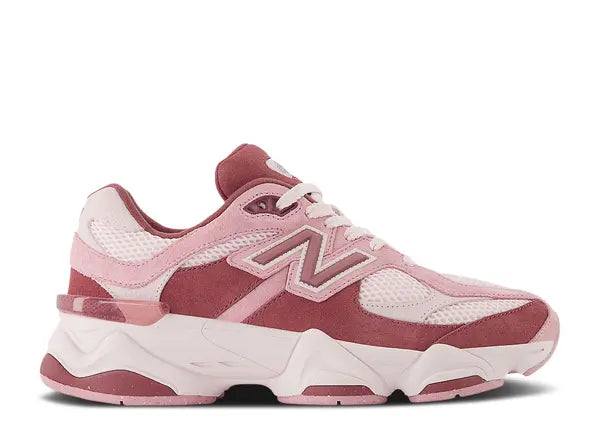 New Balance 9060 Pink Granite Washed Burgundy (GS)