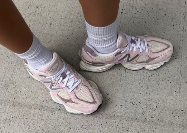 New Balance 9060 Rose Sugar Angora Outfit 2