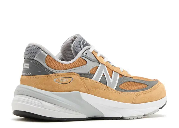 New Balance 990v6 MiUSA Workwear Grey Back