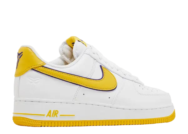 Nike Air Force 1 Kobe Bryant Lakers Home Back