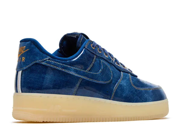 Nike Air Force 1 Low Patent Denim Back