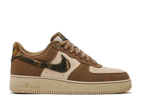 Nike Air Force 1 Low '07 Realtree Rattan Rocky Tan Seal Brown Side