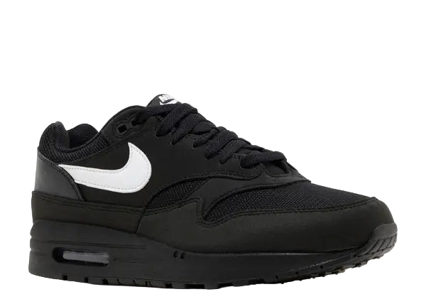 Nike Air Max 1 Black White Swoosh Front