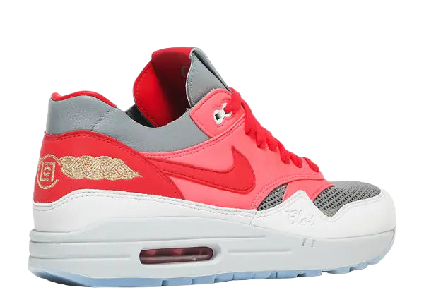 Nike Air Max 1 CLOT Kiss of Death Solar Red Back