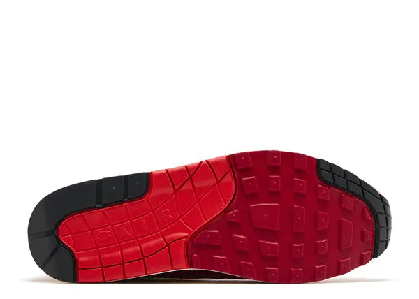 Nike Air Max 1 Gym Red Crimson Bottom